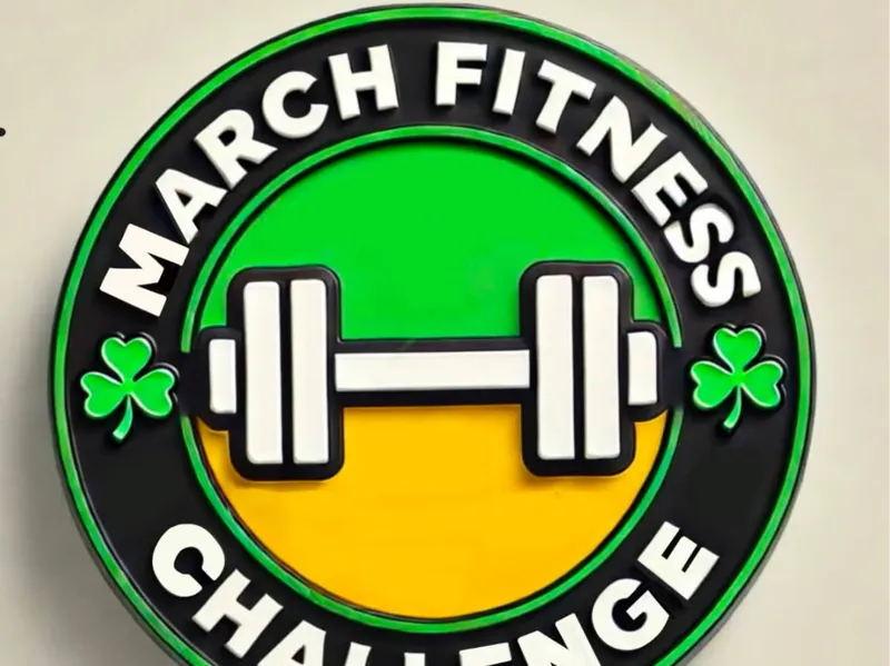 March Fitness Challege Coin