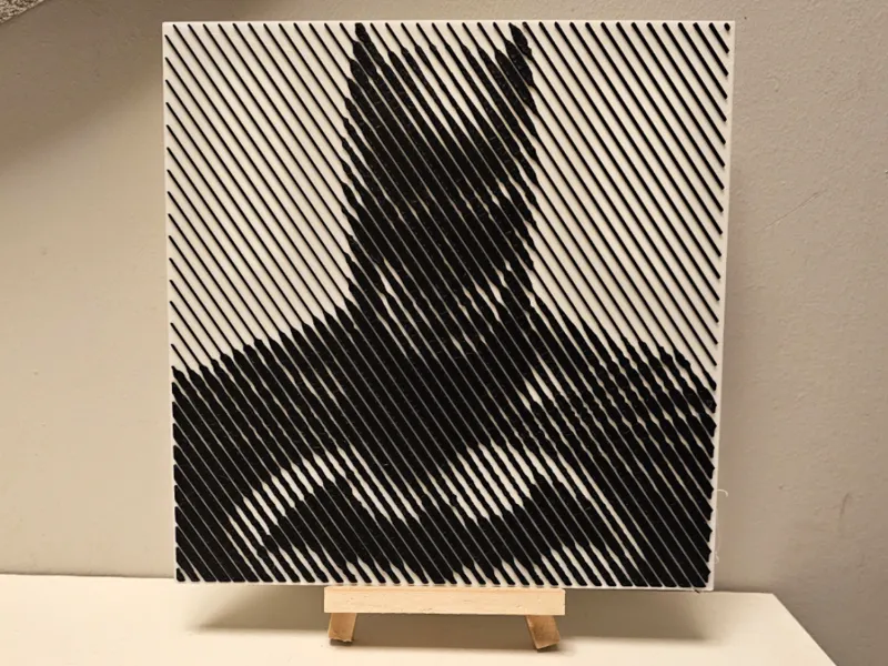 Batman Halftone Wall Art by Ikonic3D