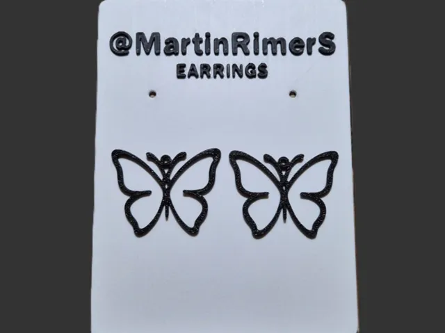 Butterfly earrings