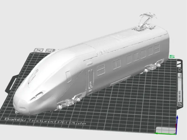 Frecciarossa 1000 Detailed Scale Model