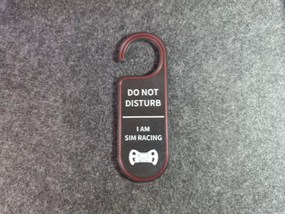 Door hanger - Sim Racing