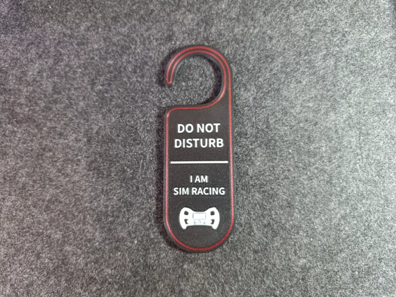 Door hanger - Sim Racing