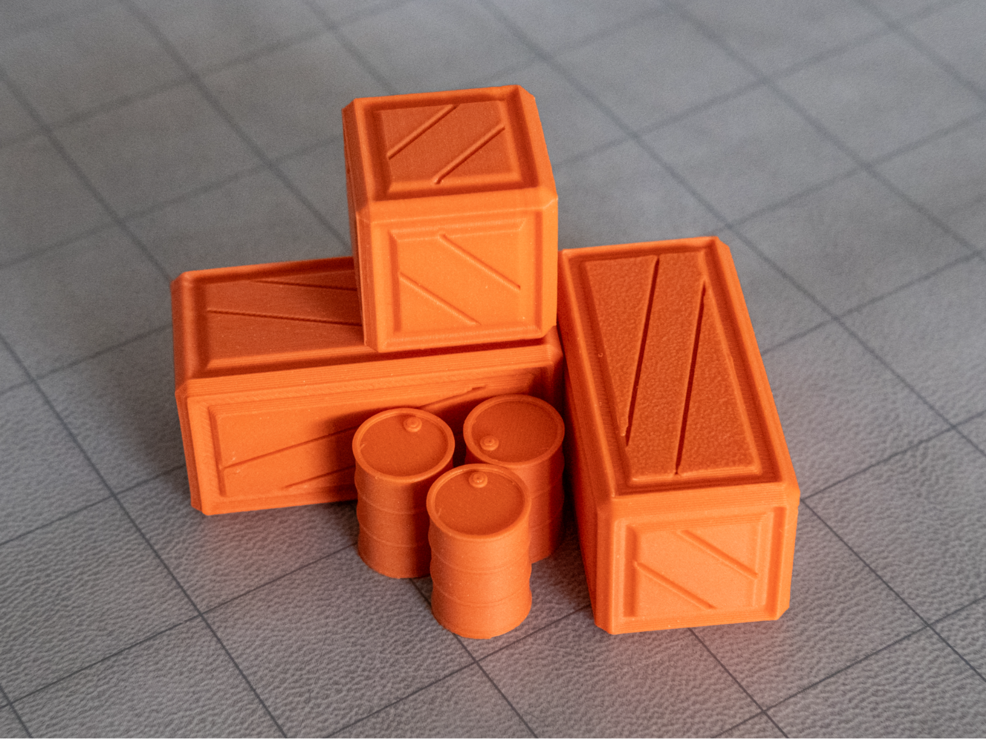 Crates & Barrels - Wargaming Terrain