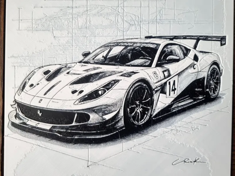 Ferrari GT3 Hueforge.