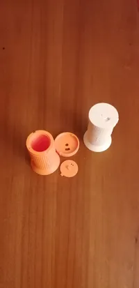 Peppershaker Muster Rillen 0.2mm layer, 2 walls, 22% infill