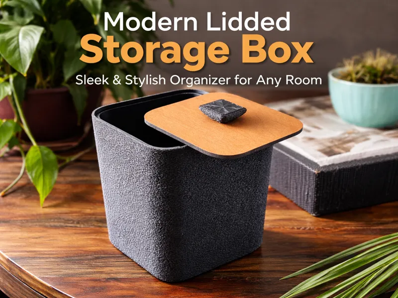 Lidded Storage Box