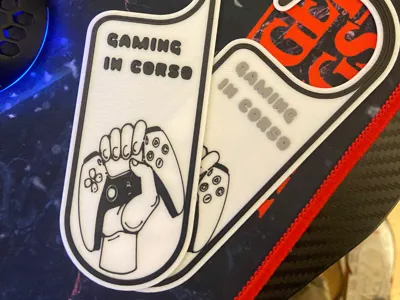 gaming door sign