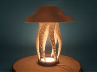 Jellyfish lamp - 0.16mm layer, 2 walls, 0% infill