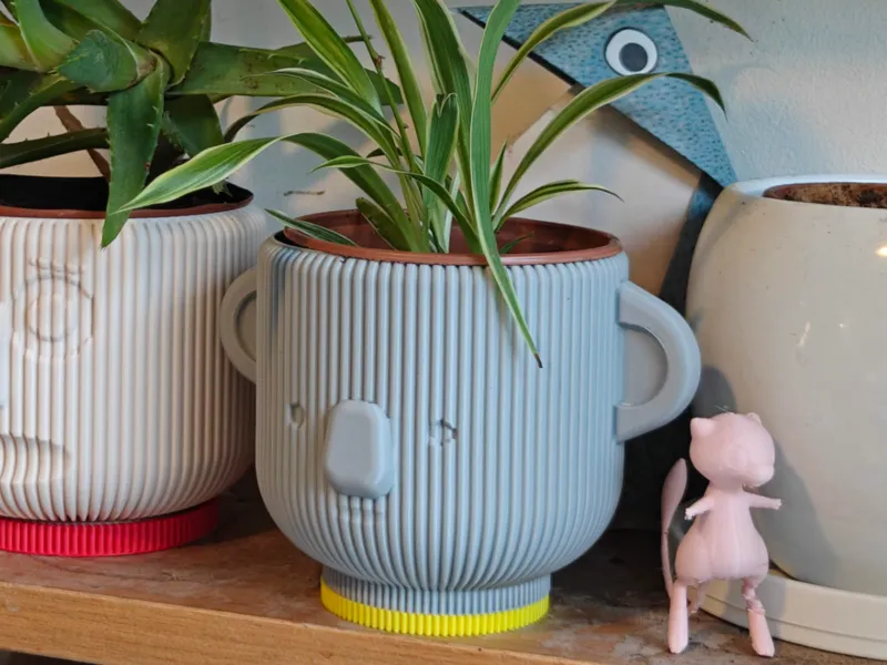 Vase mode planter head series: cute koala