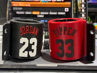 Michael Jordan & Scottie Pippen Beverage Holders