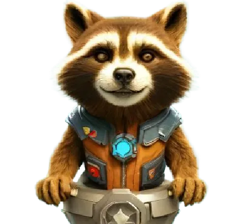 Bust Rocket Raccoon by SwotariCZ - MakerWorld