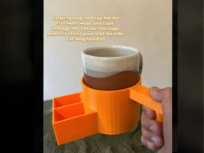 portable outdoor coffee holder