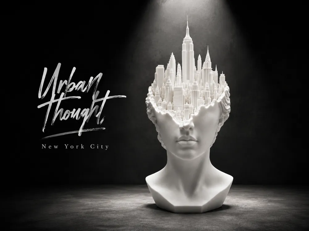 Figura decorativa: Urban Thought New york. Referencia del modelo original.