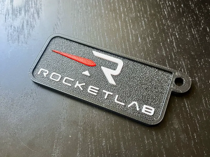 Rocketlab Keyring/Tag
