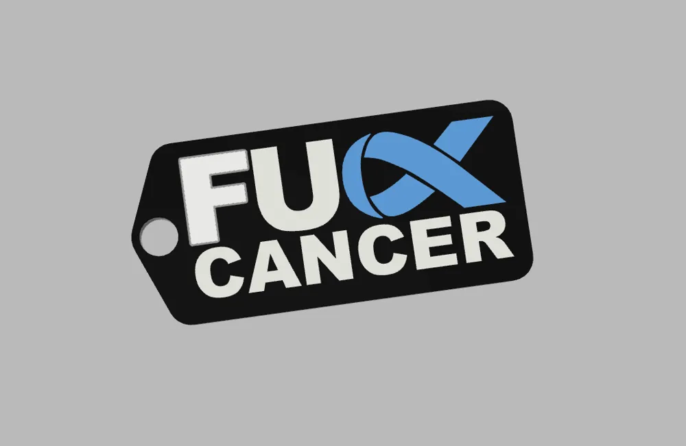 FU Cancer Keychain by deald21 MakerWorld