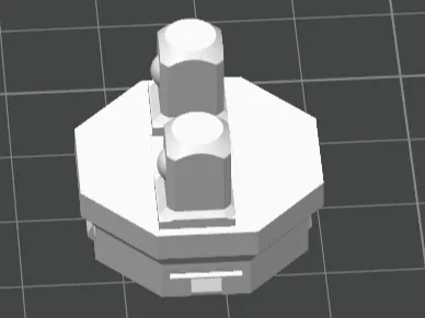 Multiboard Snap for 2 x 1/4" Nuts