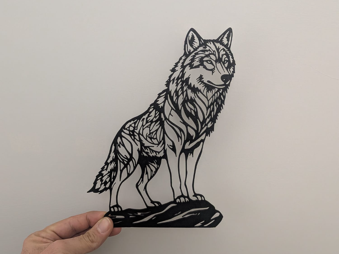 lupo arte murale