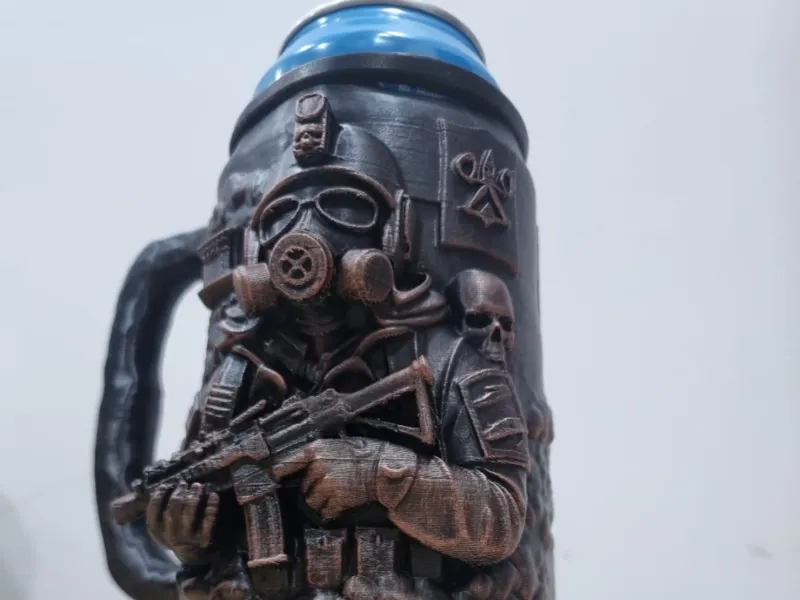 Porta Latas 500ml Tático – Estilo Militar