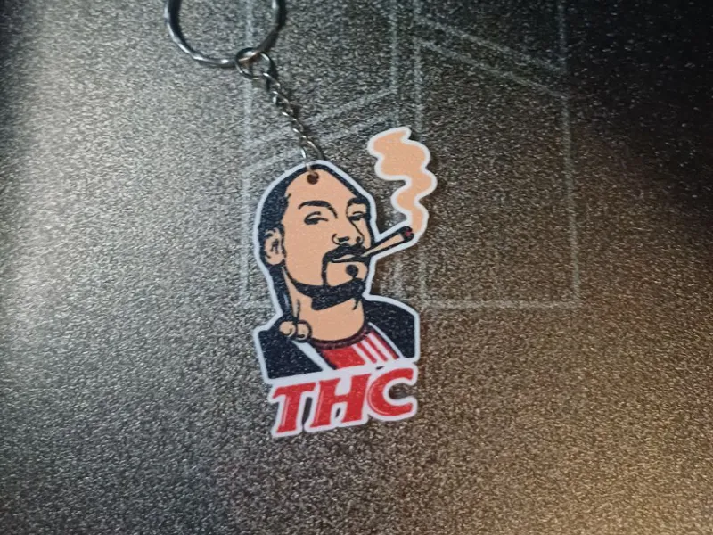 Snoop Dog THC keychain