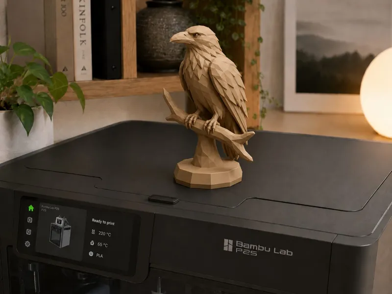 Polygon Raven | Forest Low Poly Decor