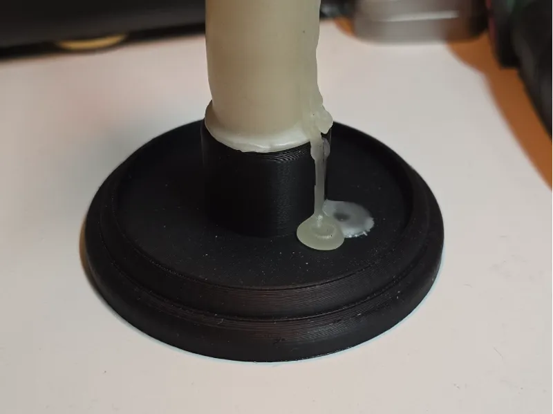 Candle Stick Holder and Drip Tray