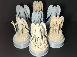 ARCHANGEL DISPLAY STAND w/ HIDDEN STORAGE