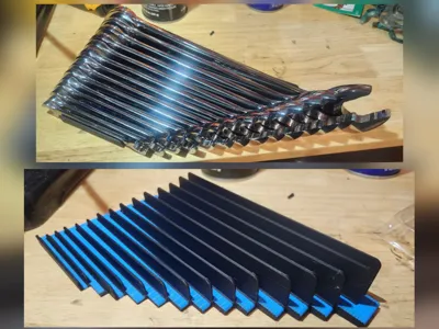 Angle Wrench Organizer - 3/8 to 1 1/4