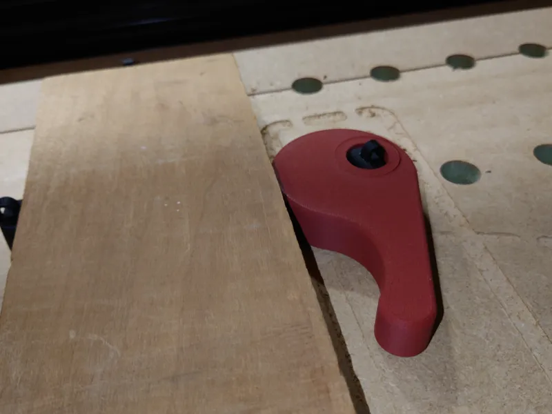 Eccentric CNC Clamp (print in place)
