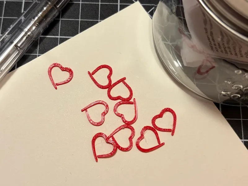 Heart Stitch Markers