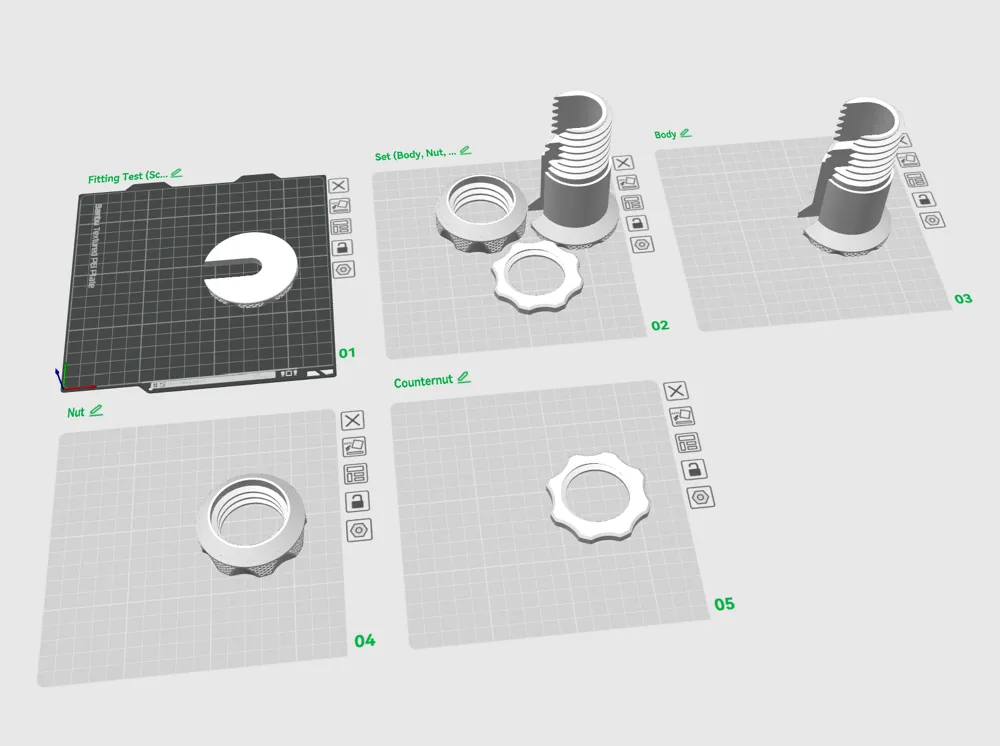 Universal Spool Adapter A1-mini perfect fit - Free 3D Print Model ...