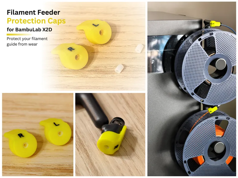 X2D filament feeder guide protector