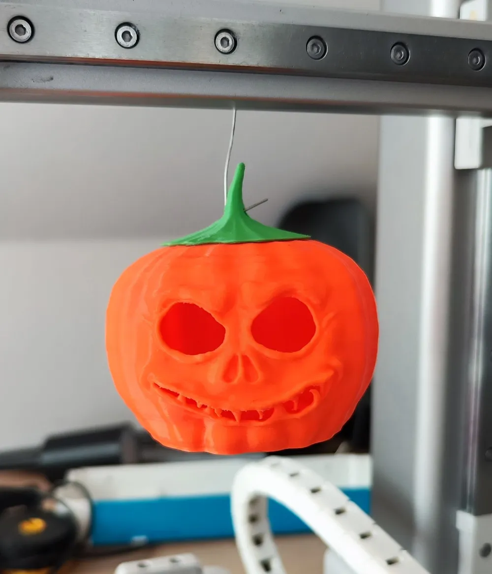 Glowing pumpkin Lantern - Free 3D Print Model - MakerWorld