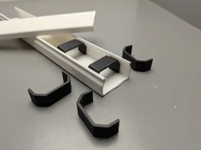 OBO Cable Duct Holder Clip 30x15mm WDK 15030 