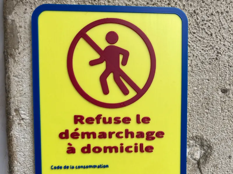 Stop au démarchage