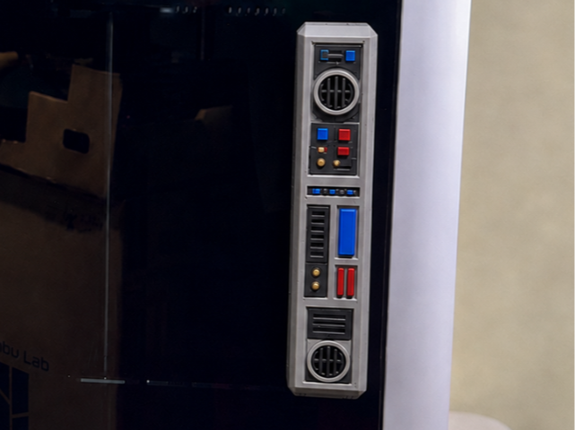 Droid-Inspired Control Panel Handle P1S, P2S & X1C