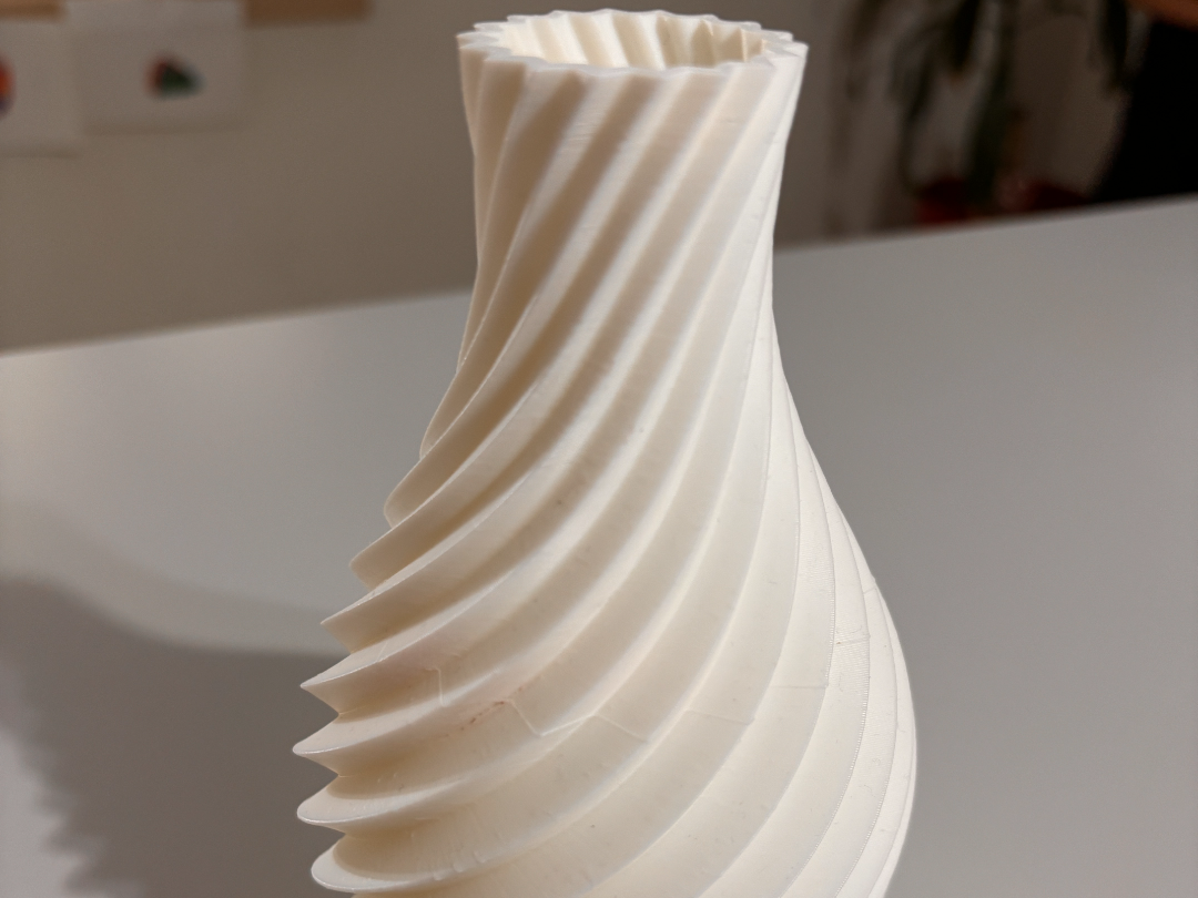 Vaso a spirale - design - per fiore singolo