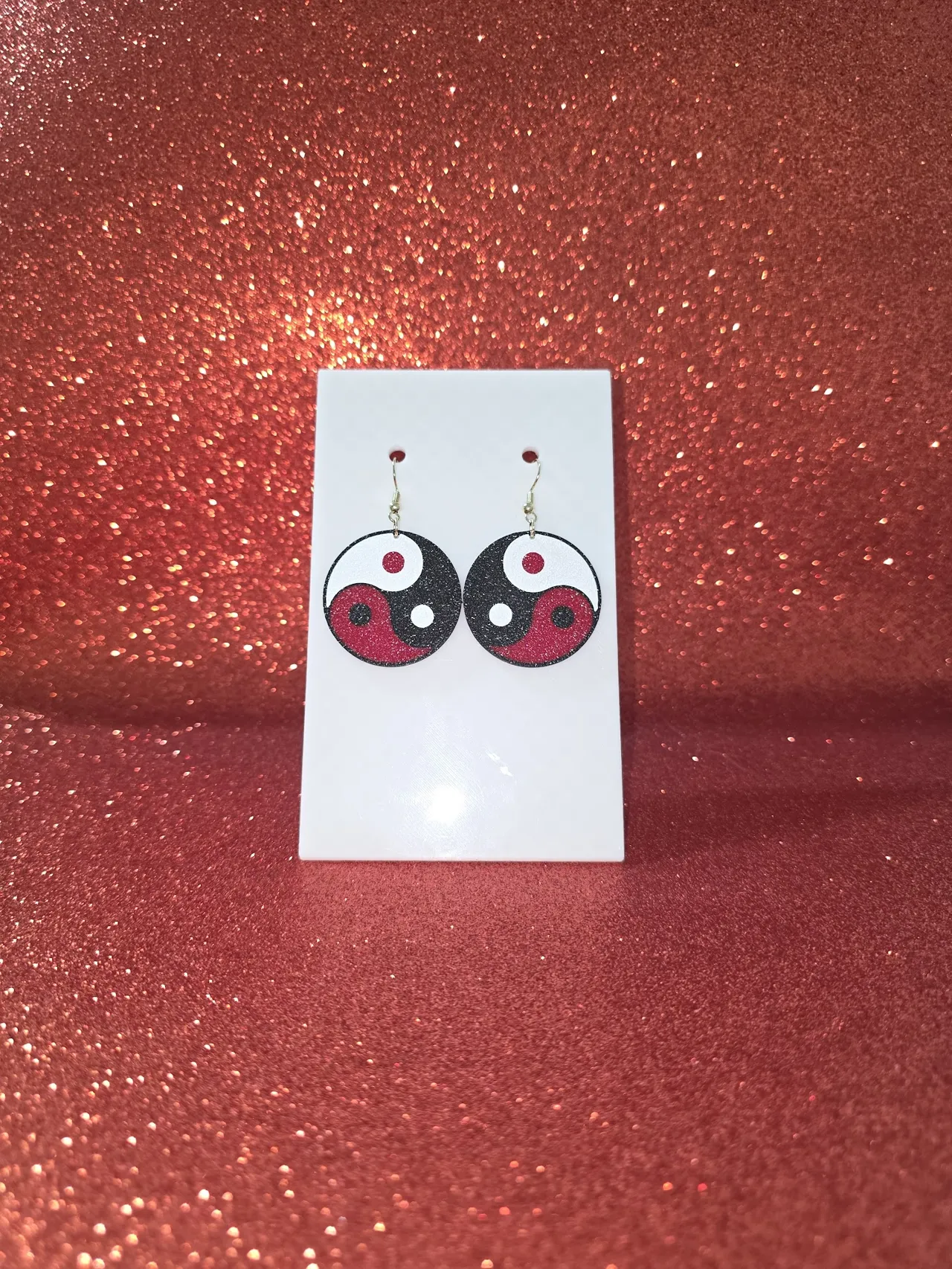 Mind Spirit and Body earrings view 2