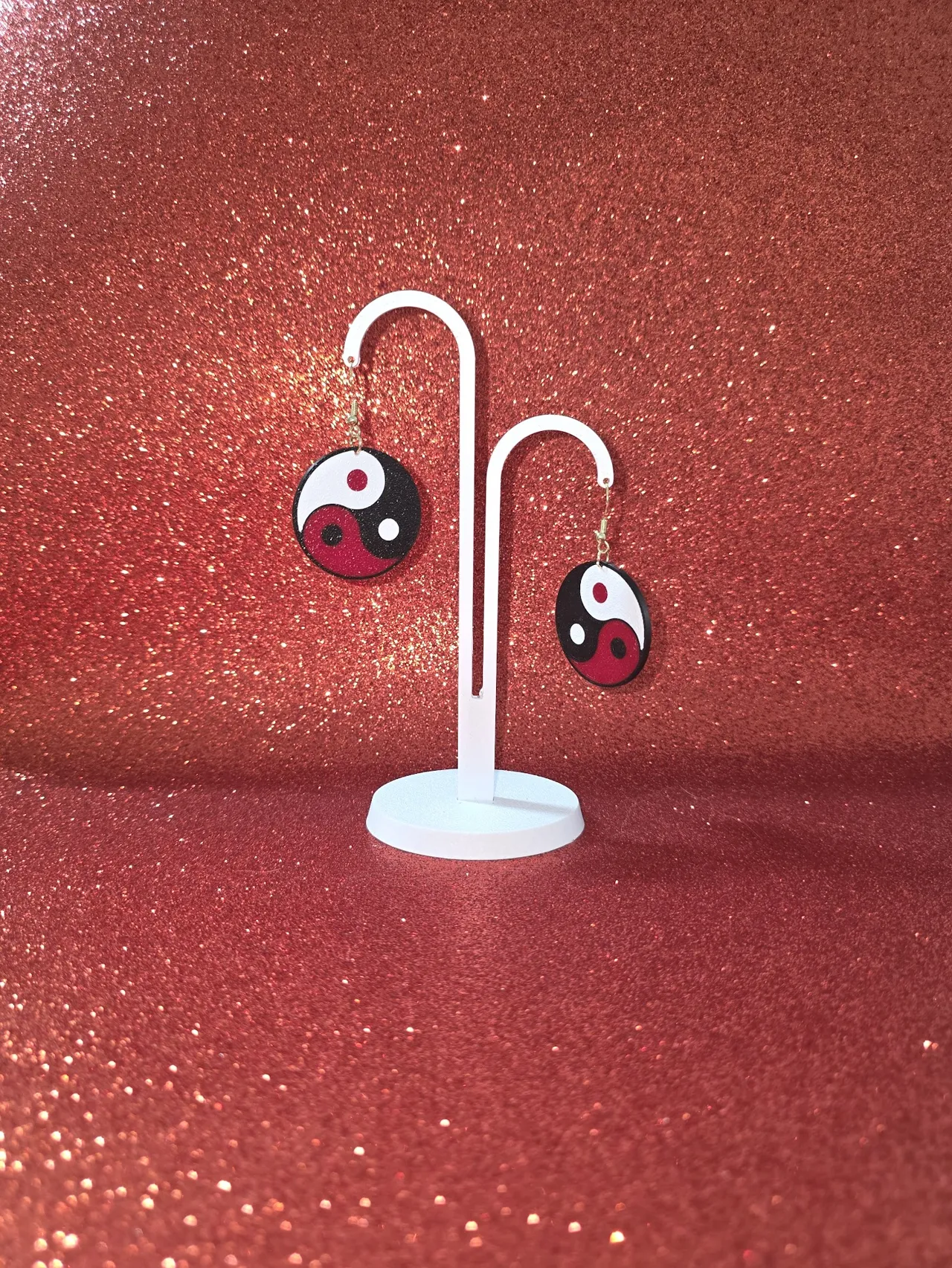 Mind Spirit and Body earrings view 3
