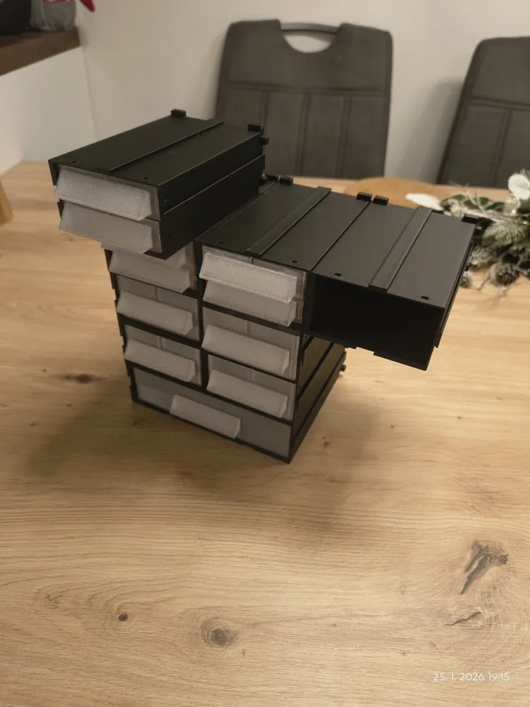 Modular Drawer Organizer System - Free 3D Print Model - MakerWorld