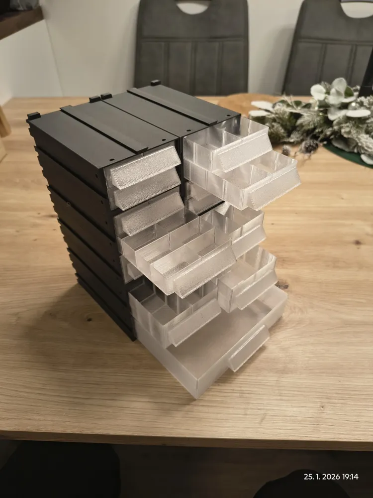 Modular Drawer Organizer System - Free 3D Print Model - MakerWorld