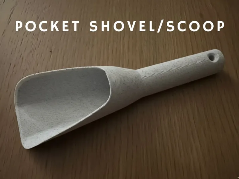 Pocket Shovel/Scoop for Gardening