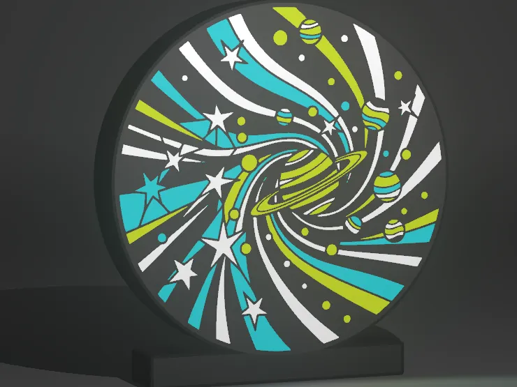Stars and Planets Lightbox 