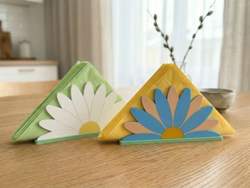 Napkin holder - daisy