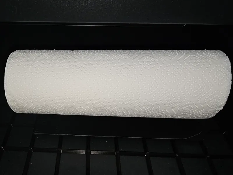 Gridfinity Kitchen Roll Holder with Shifted Base
