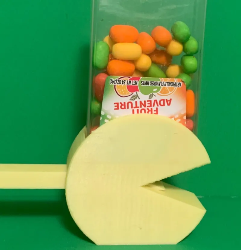 Glow in the dark Pac-Man Tic-Tac Dispenser