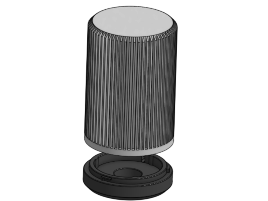 RIBBON Lamp – Modulare LED-Lampe 001