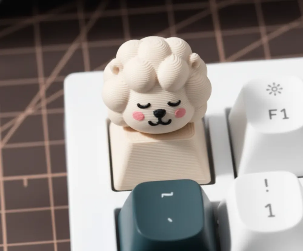 RJ BT21 (BTS) Keyboard Keycap MX - Free 3D Print Model - MakerWorld