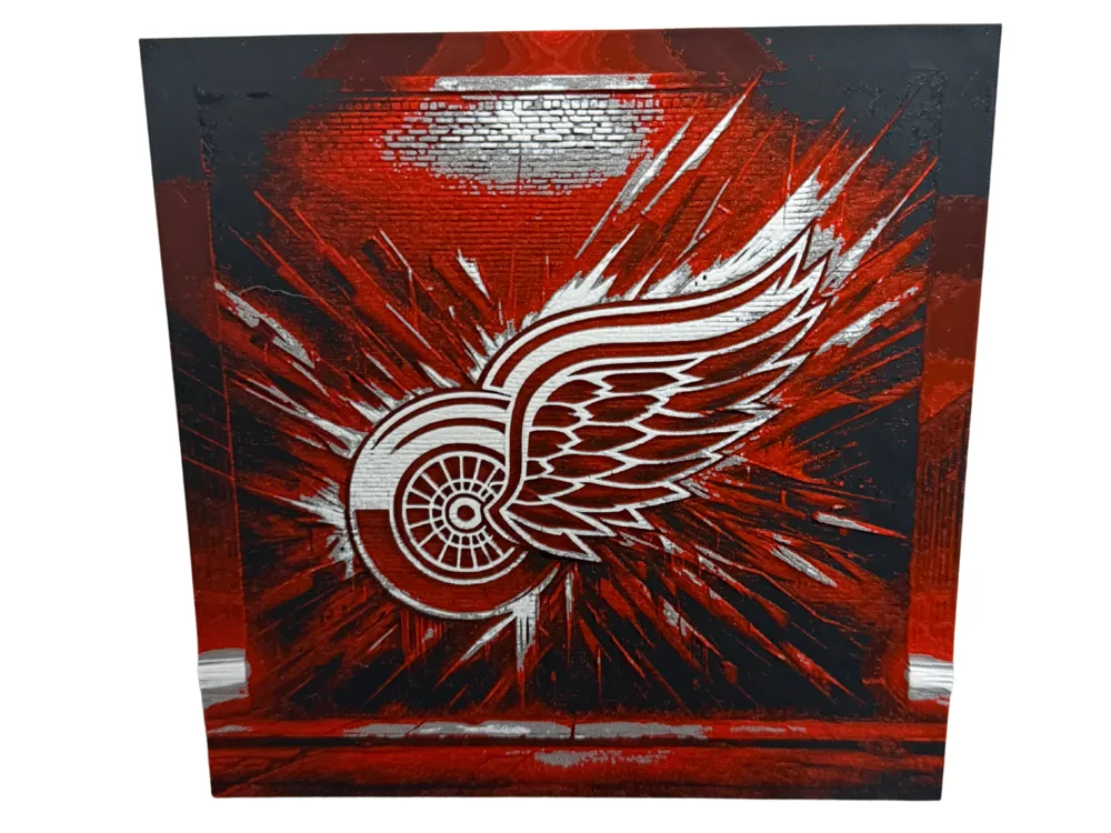 Detroit Red Wings - NHL Hueforge