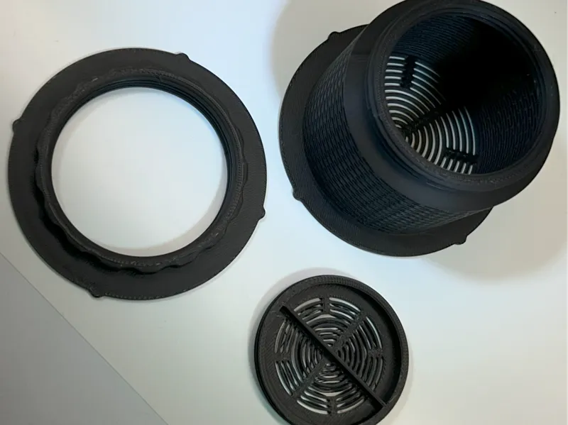 Desiccant container for Tecbears spools