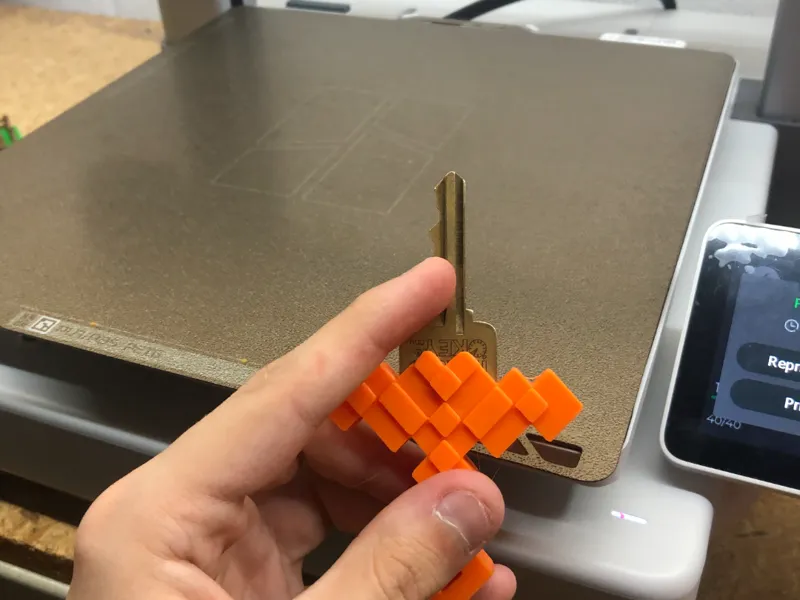 Minecraft Sword Key Cover (10g, 30mins)